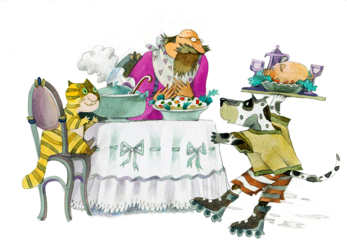 Сказка про художника и корову Музу