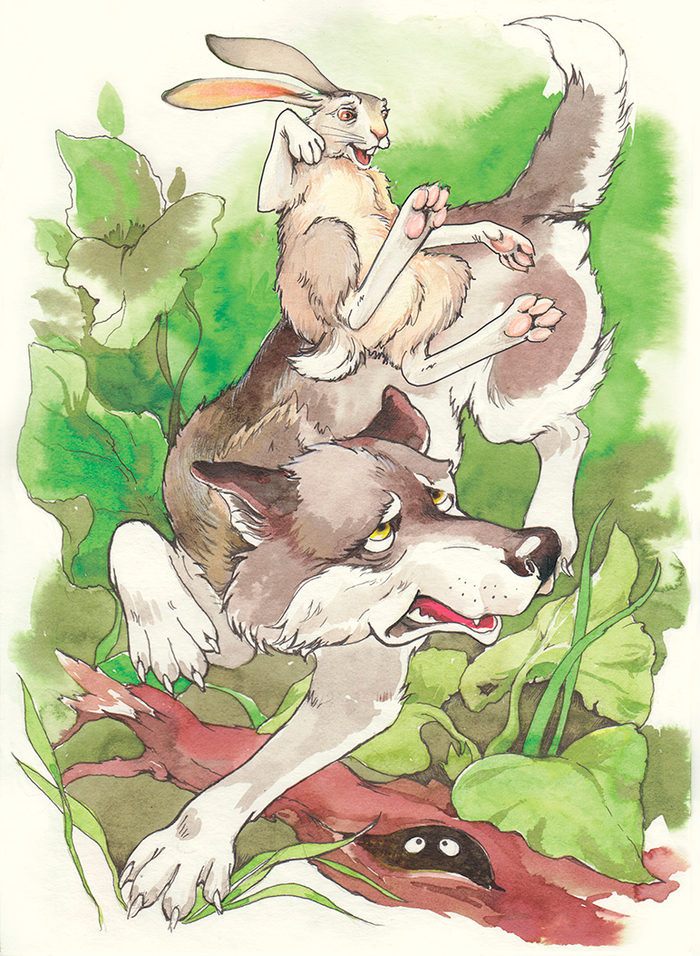 про храброго зайца