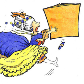 Пресонаж для рекламной кампании кофе "Петровская слобода"