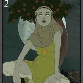 The High Priestess (tarot 2)