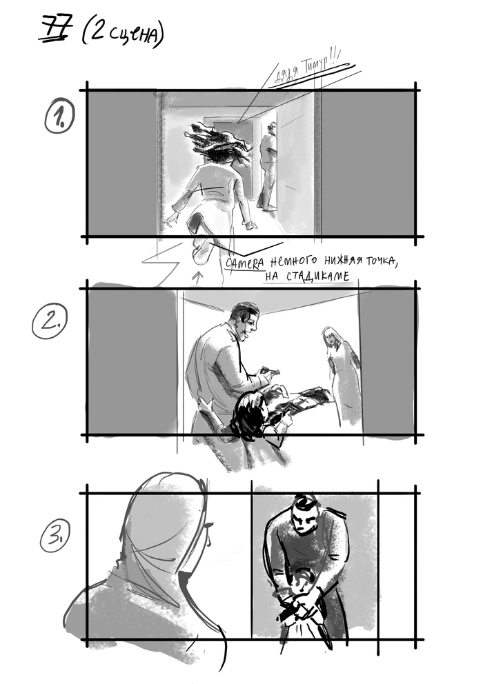 storyboard movie кино раскадровка