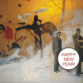 Из серии новогодних поздравлений "Happy new year!". Новый.