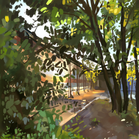 Подмосковный пейзаж