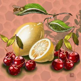 Черешня и лимоны