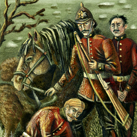 Иллюстрации к сборнику произведений Н.Н Каразина «Рождественские рассказы», издатель ИП Мамонов В.В.