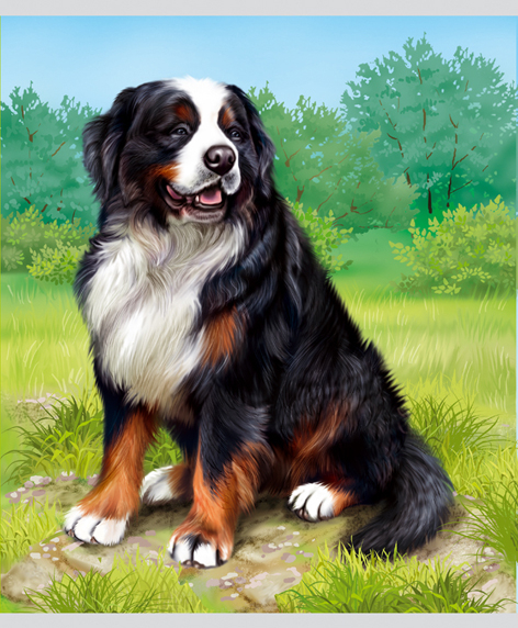 иллюстрация для тетрадной обложки