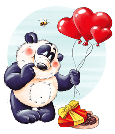 Панда и любовь