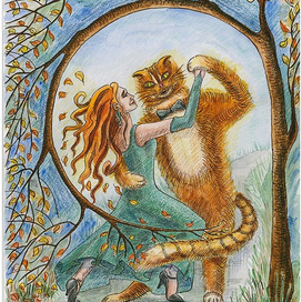 Осенний кот