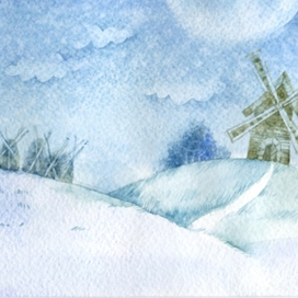 Иллюстрация к книге Л. Стружецкой "Ночь Жука Светлячка" 3