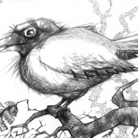 Триптих. Птицы.