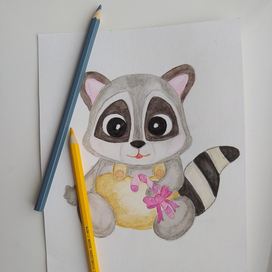 Малыш енотик