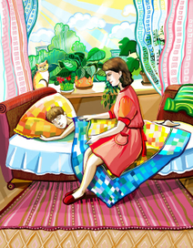 ИЛЛЮСТРАЦИЯ СЦЕНАРИЯ К ЖУРНАЛУ "СПРАВОЧНИК СТАРШЕГО ВОСПИТАТЕЛЯ ДОШКОЛЬНОГО УЧРЕЖДЕНИЯ"