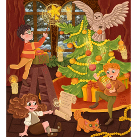 Рождество в Хогвартсе