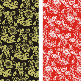 паттерн "хохлома"