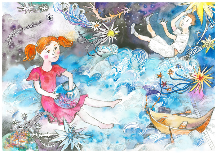 Иллюстрация для сказочного рассказа