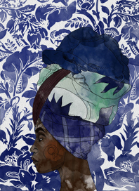 темнокожая девушка