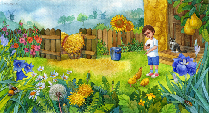 книжка про цвета