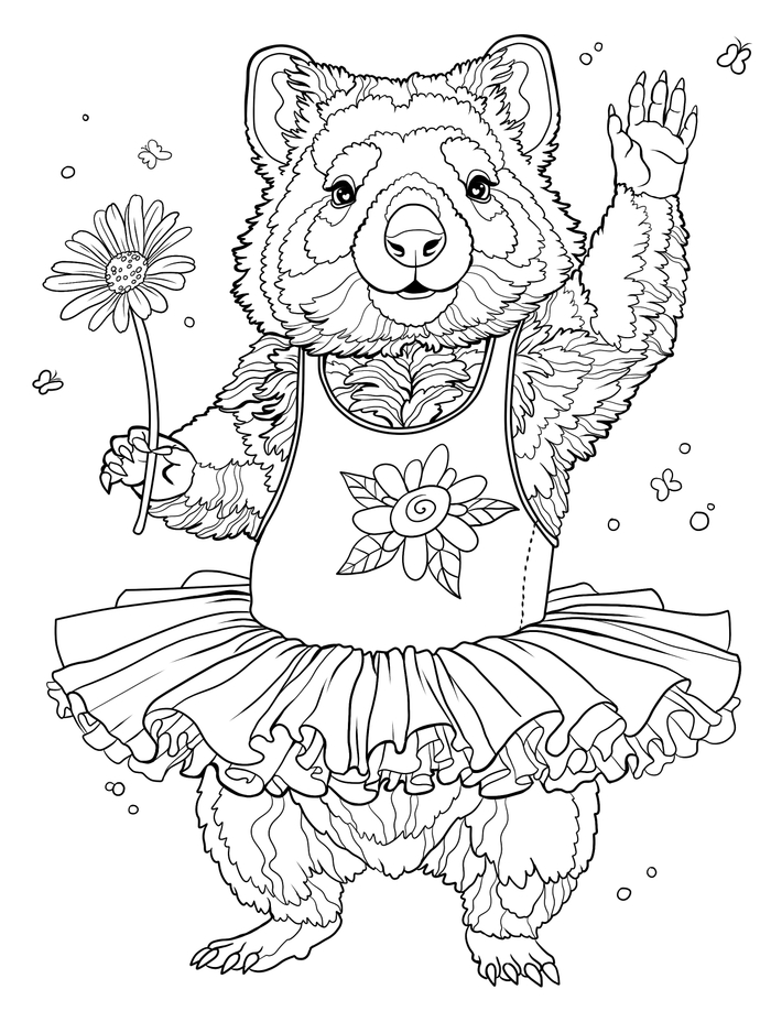 Вомбат балеринка