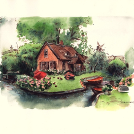 дом у озера