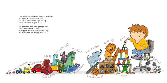 Untidy Cai and Tidy Mai