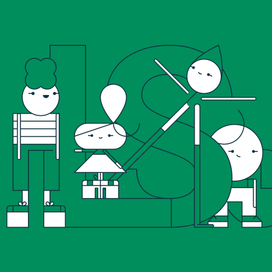 Интерьерная графика для Lancman school