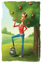 Иллюстрация о пользе свежевыжатых соков