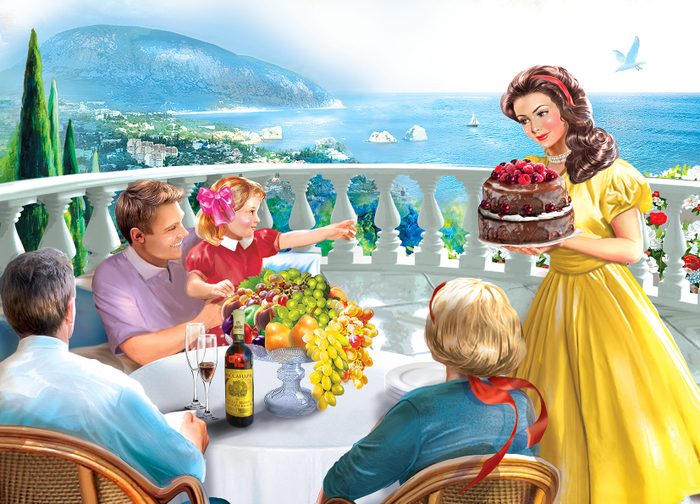 Рекламная открытка