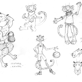 Персонаж Леопард