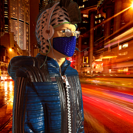 Teenedger in the lokcdown in the city