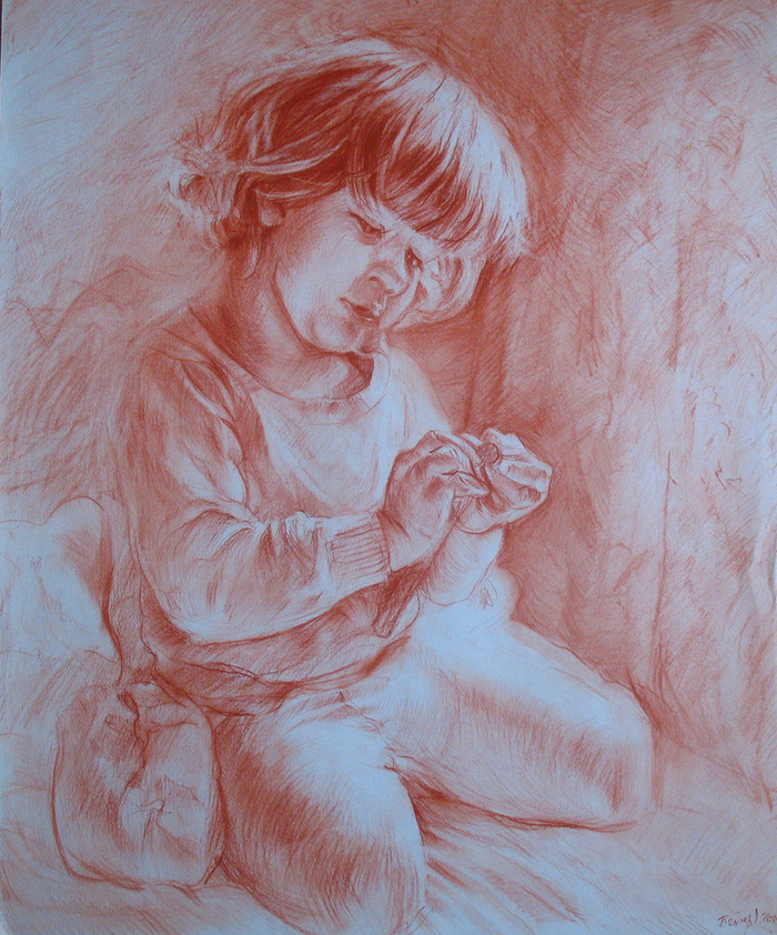 Портрет сына Валентина