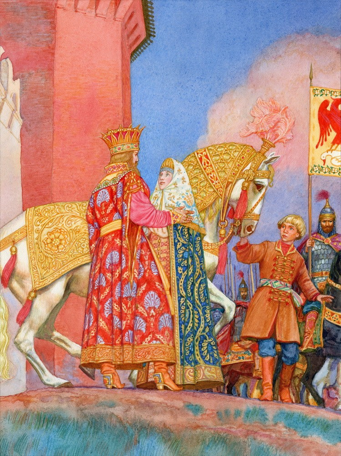 "Белая уточка". Прощание.