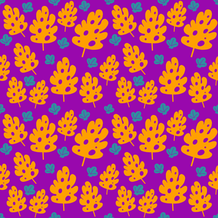 Паттерн листья