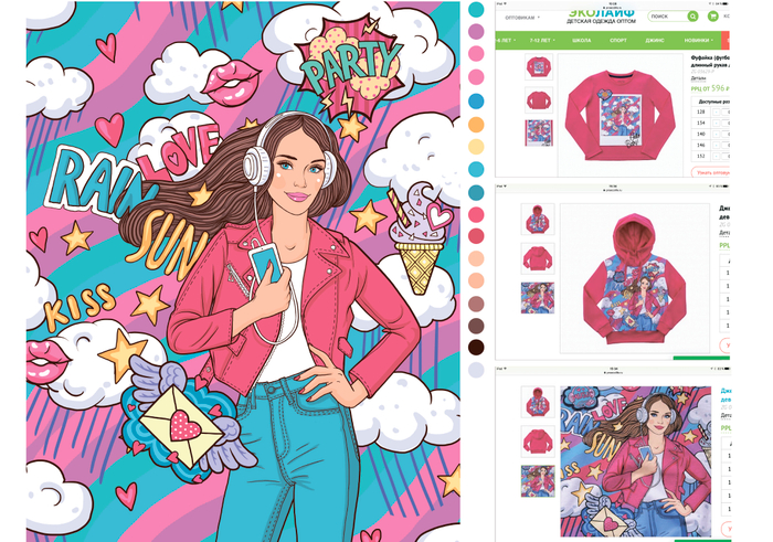 Принт для одежды ECOLIFE