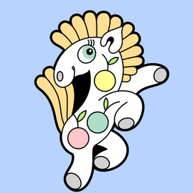 Лошадки в яблоках