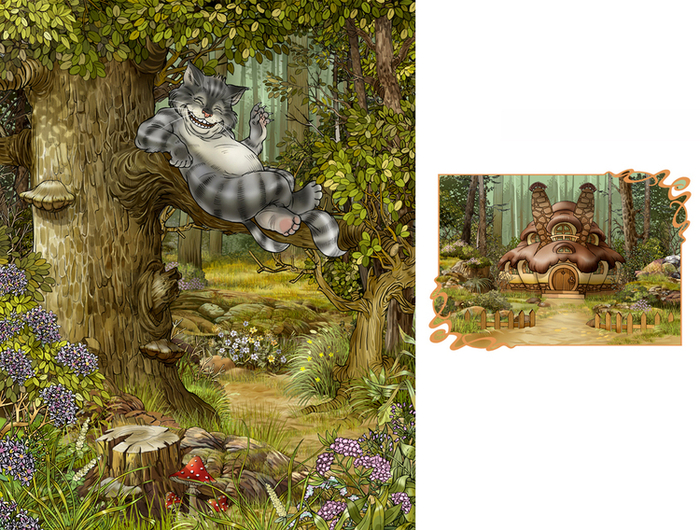 Алиса в стране чудес