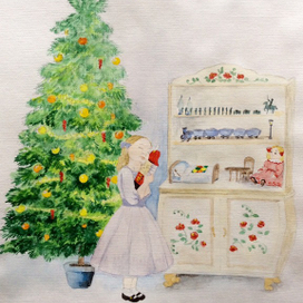 Иллюстрация к "Щелкунчик и мышиный король"