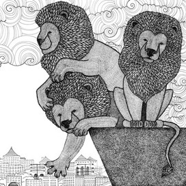 Маша Рупасова "Львы"