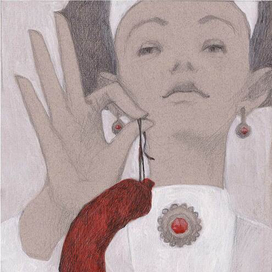 Иллюстрация к книге М.Булгакова "Собачье сердце"