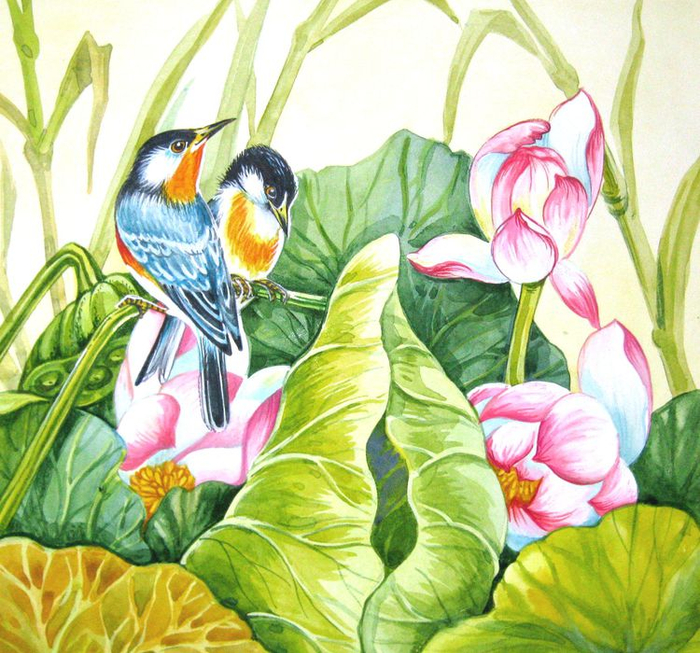 СРЕДИ ЛОТОСОВ