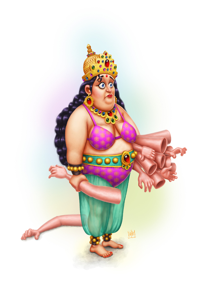 Индийская танцовщица