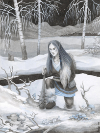 Маттиас находит щенков