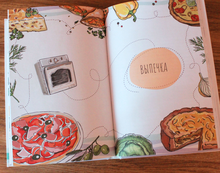 Иллюстрации для книги рецептов 2