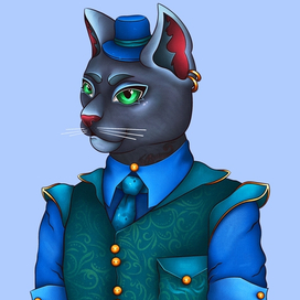 Обаятельный татуированный мафиози