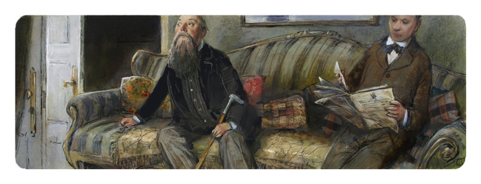 Ф. М. Достоевский "Подросток" глава 2,заставка, часть 2