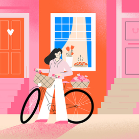 Апрельский календарь для рабочего стола