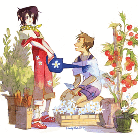 It is just a little time in the village 