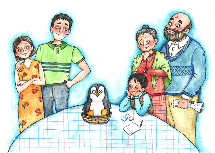 Пингвин-копилка