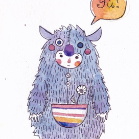 Кто-то маленький и грустный