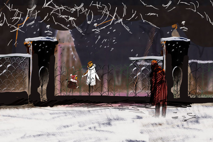 эскиз для фильма 