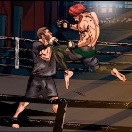 Шара Буллет. Спарринг